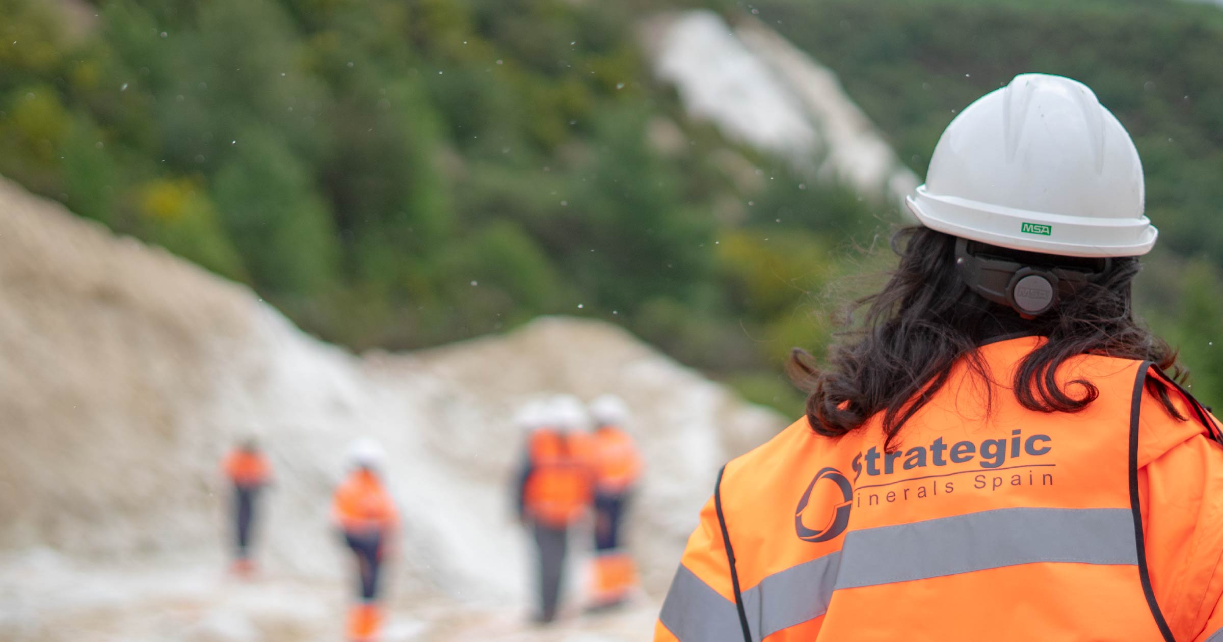 Trabajadores en la mina